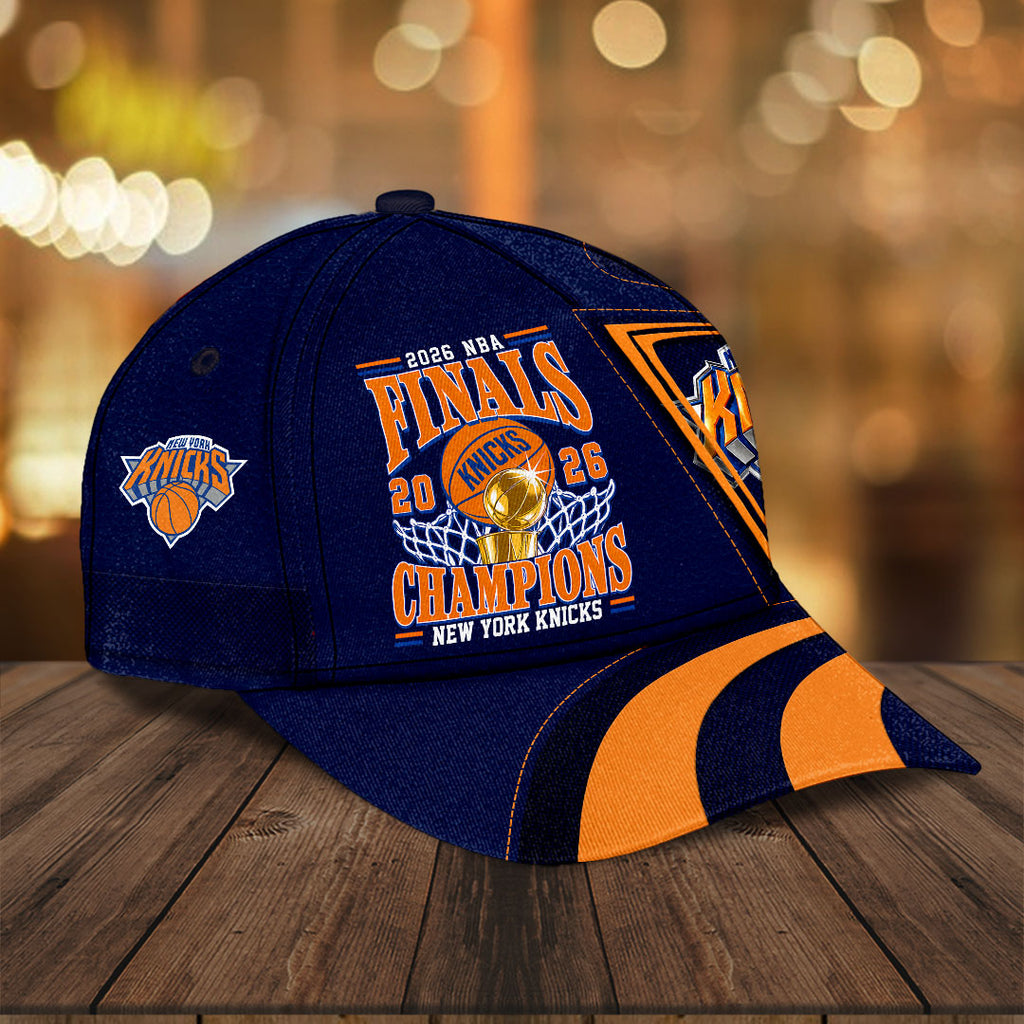New York Knicks 2026 NBA Finals Champions Classic Cap – HOATT19877
