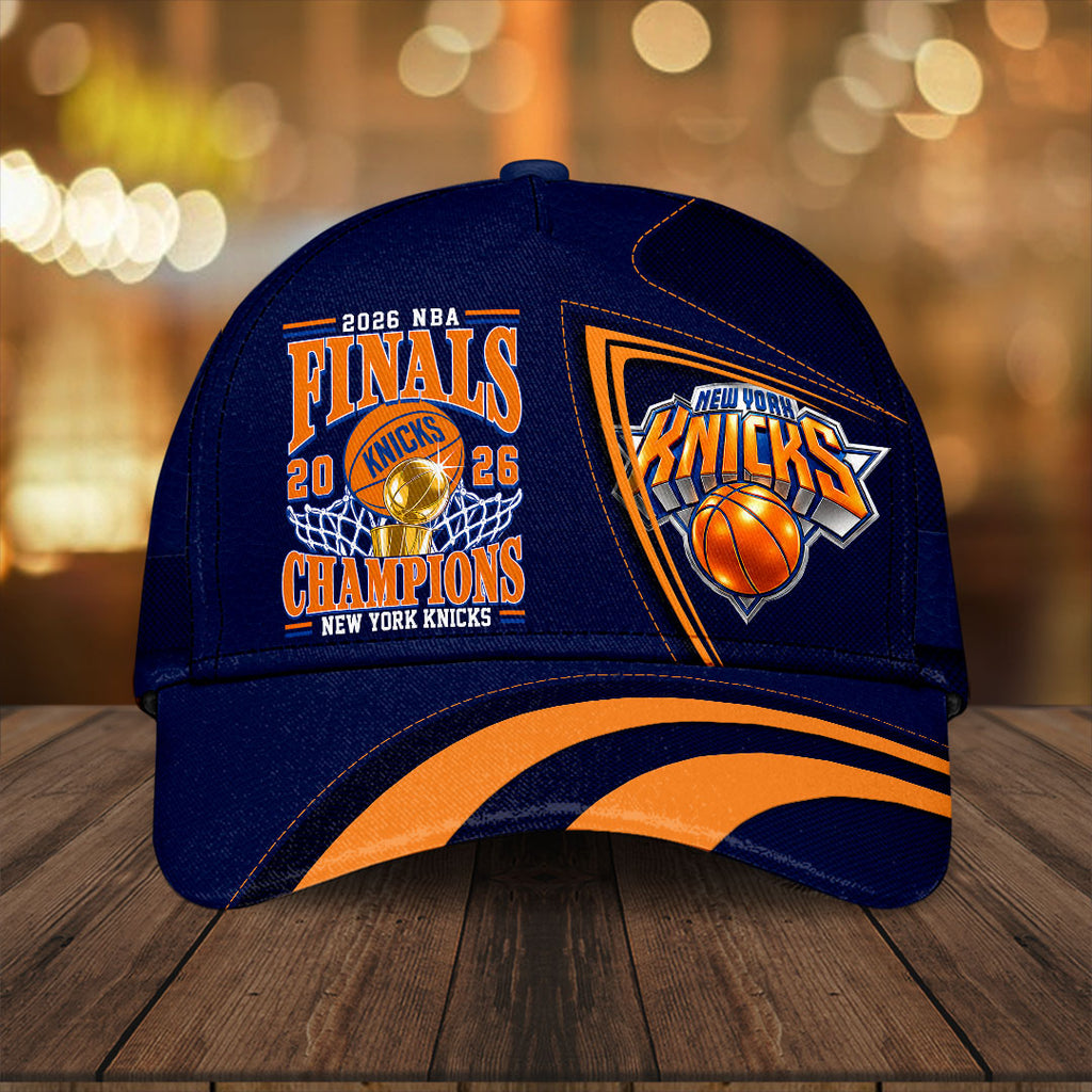 New York Knicks 2026 NBA Finals Champions Classic Cap – HOATT19877