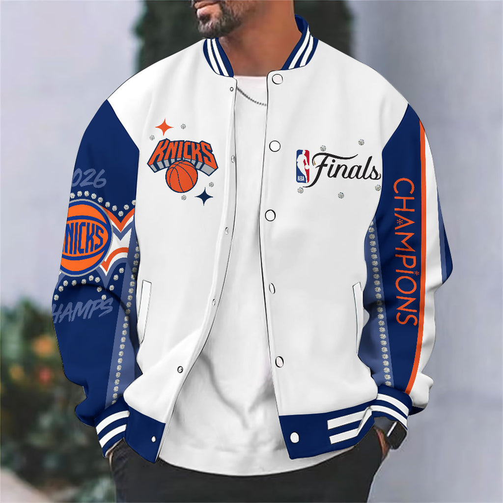 New York Knicks 2026 NBA Finals Champions Varsity Jacket – HOATT18913