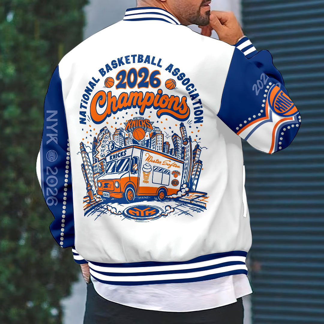 New York Knicks 2026 NBA Finals Champions Varsity Jacket – HOATT19252