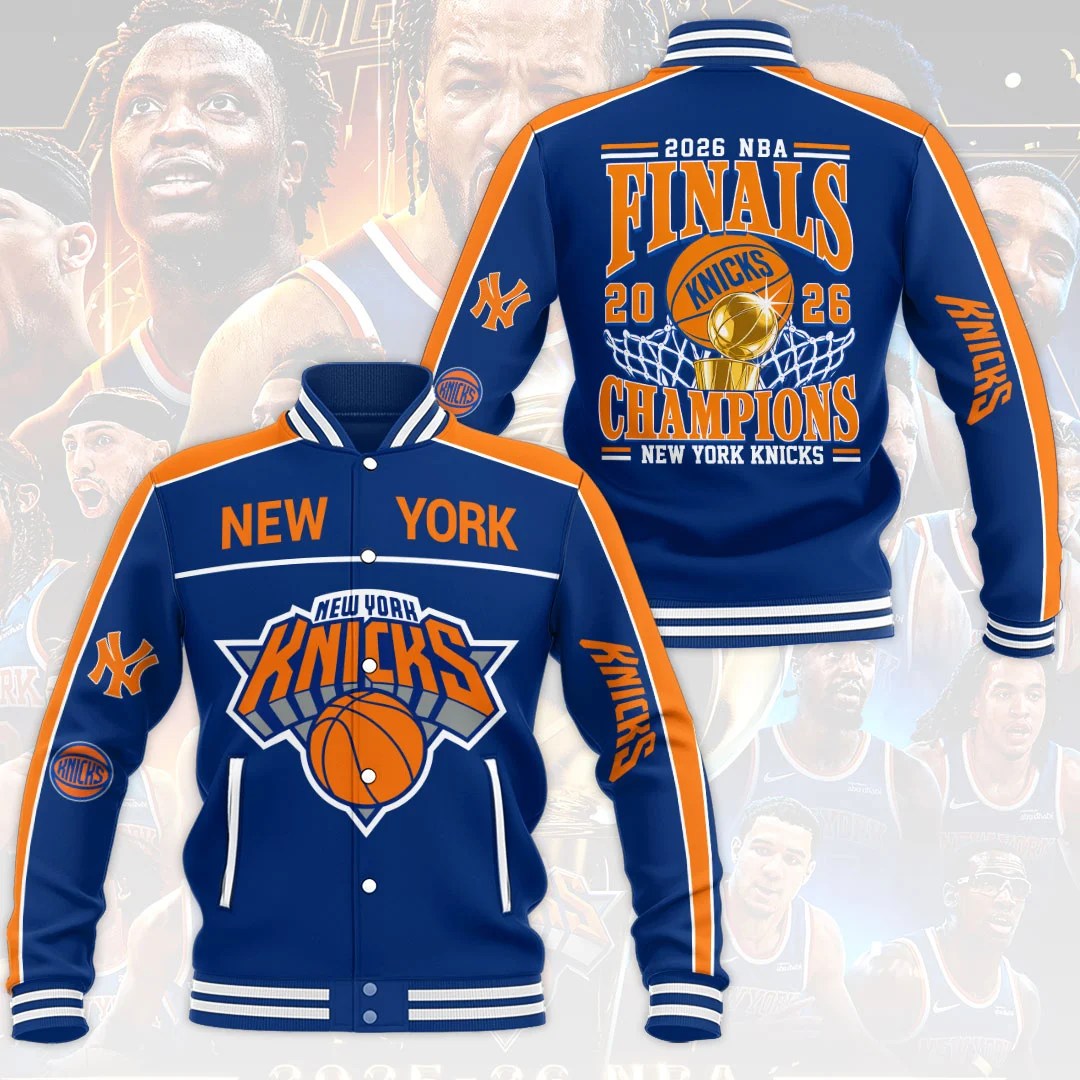 New York Knicks 2026 NBA Finals Champions Varsity Jacket – HOATT20428