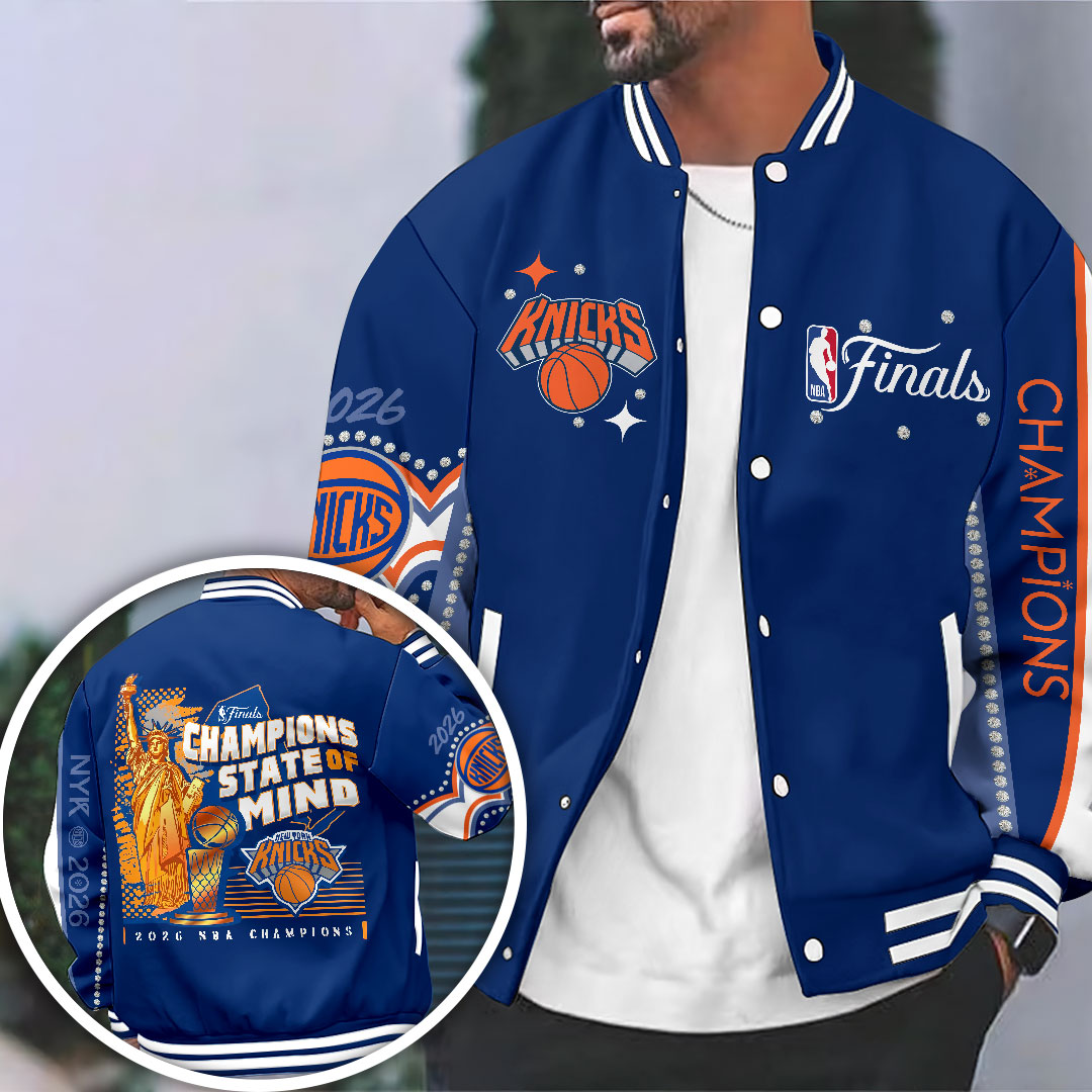New York Knicks 2026 NBA Finals Champions Varsity Jacket – HOATT19044