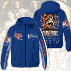 New York Knicks 2026 NBA Finals Champions 3D Windbreaker Jacket – HOATT18952
