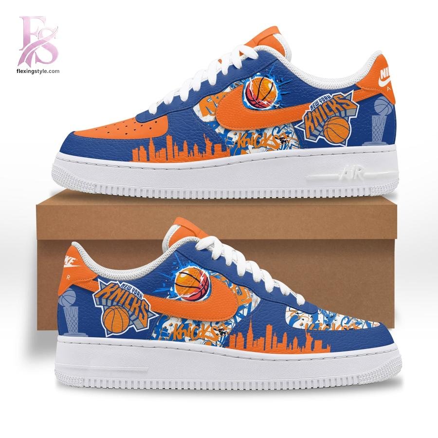 New York Knicks Air Force Shoes