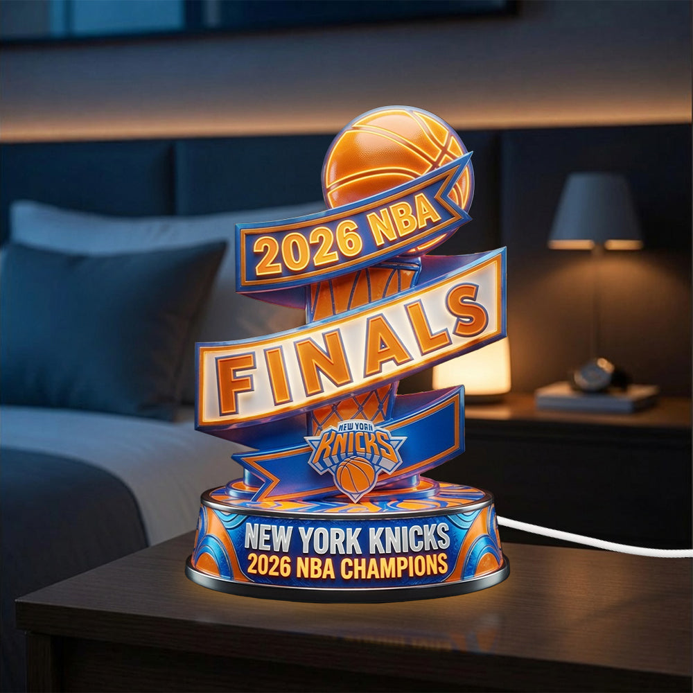 New York Knicks Custom Shape Acrylic Light Box – TMTHU7513