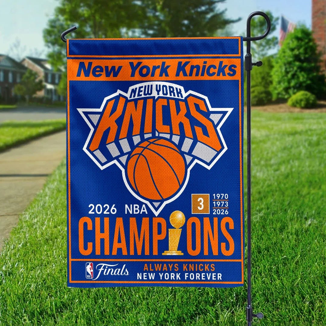New York Knicks Double-side Garden Flag – TMTHU8758