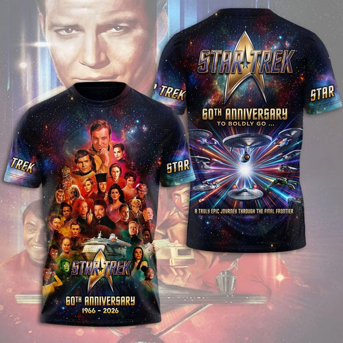 Star Trek 60th Anniversary 3D Apparel – TMTHU8791