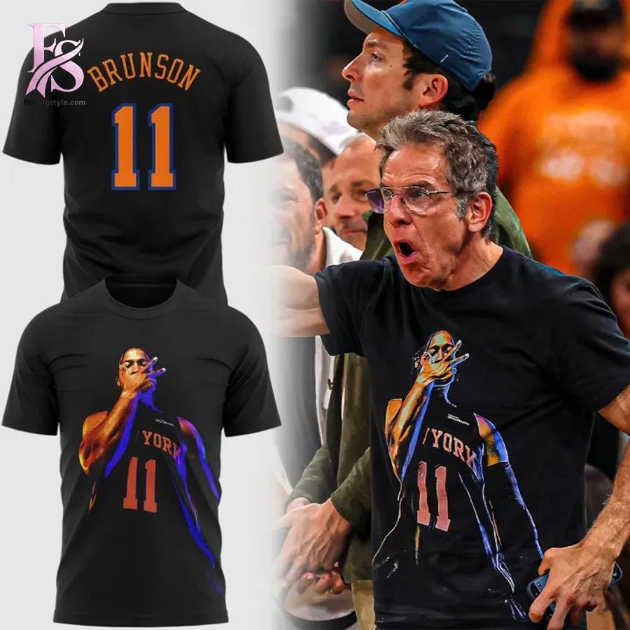 New York Knicks Jalen Brunson Captain Clutch T-Shirt