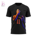 New York Knicks Jalen Brunson Captain Clutch T-Shirt