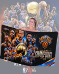 New York Knicks NBA Champions 2026 Rectangle Beach Towel – TMTHU6805