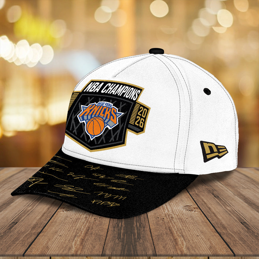 New York Knicks NBA Champions 2026 Classic Cap – TMTHU6885