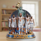 New York Knicks NBA Champions 2026 Custom Shape Acrylic Plaque – TMTHU7056