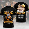 New York Knicks NBA Finals Champions 2026 3D Apparel – TMTHU6886
