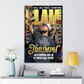 New York Knicks NBA Finals Champions 2026 Rectangle Canvas With Inner Frame – TANTN23760