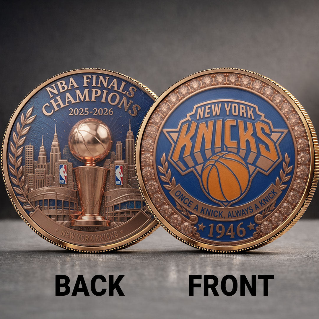 New York Knicks NBA Finals Champions 2026 Commemorative Coin – TANTN23628