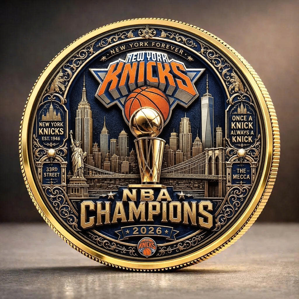 New York Knicks NBA Finals Champions 2026 Commemorative Coin – TANTN24139
