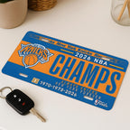 New York Knicks NBA Finals Champions 2026 License Plate – TANTN23684