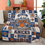 New York Knicks Quilt Blanket – TMTHU8818