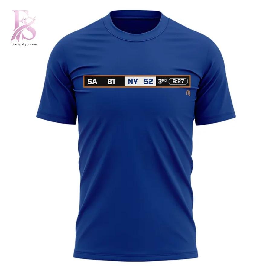 New York Knicks vs Spurs Game 4 T-Shirt