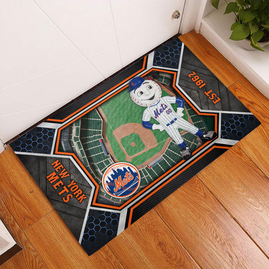 New York Mets Custom Doormat – HOATT13088
