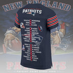New England Patriots 3D Football Jersey – TMTHU3684