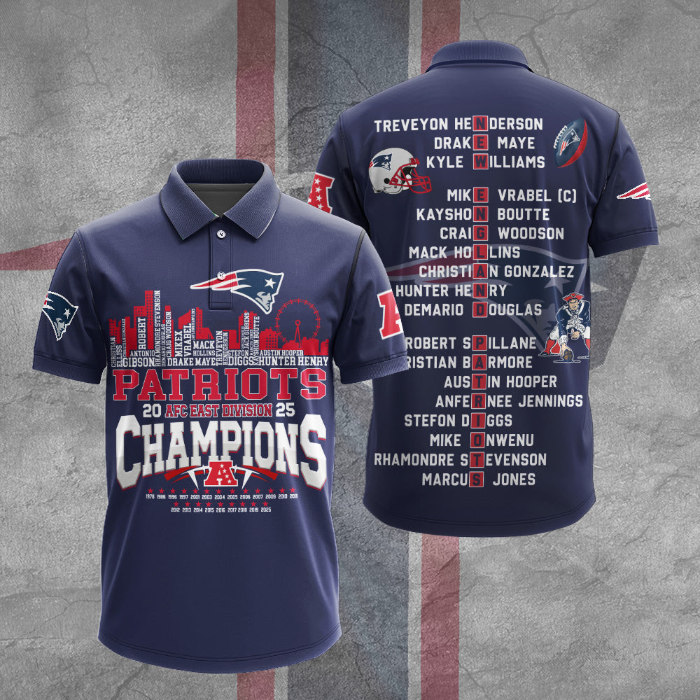 New England Patriots 3D Apparel – TANTN19813