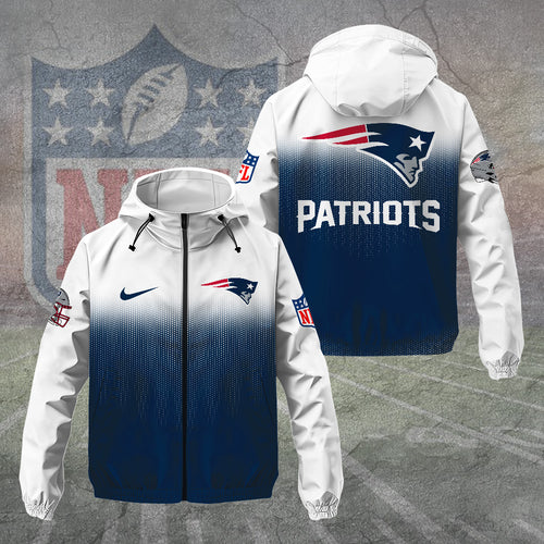New England Patriots 3D Windbreaker Jacket – TANTN15758