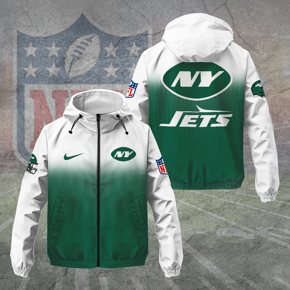 New York Jets 3D Windbreaker Jacket – TANTN15760