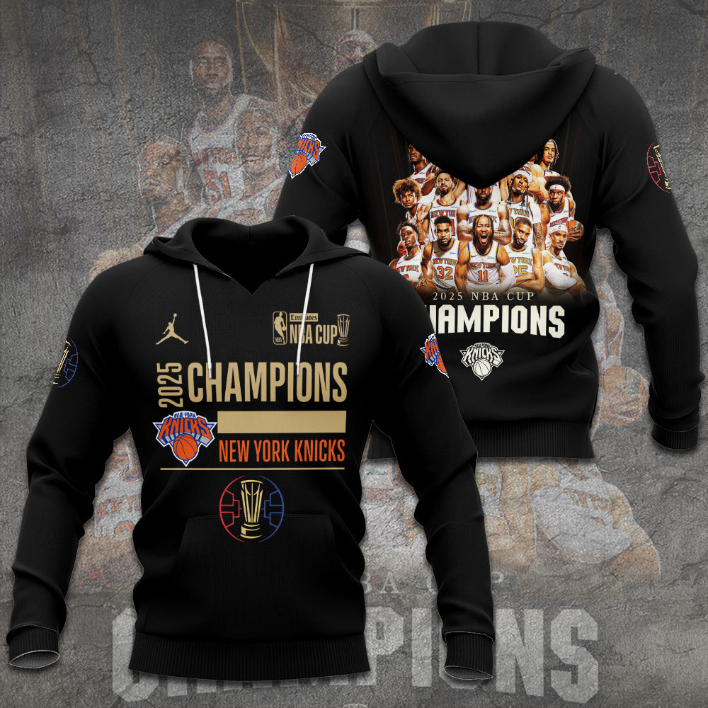 New York Knicks 2025 NBA Champions 3D Apparel – TANTN19456