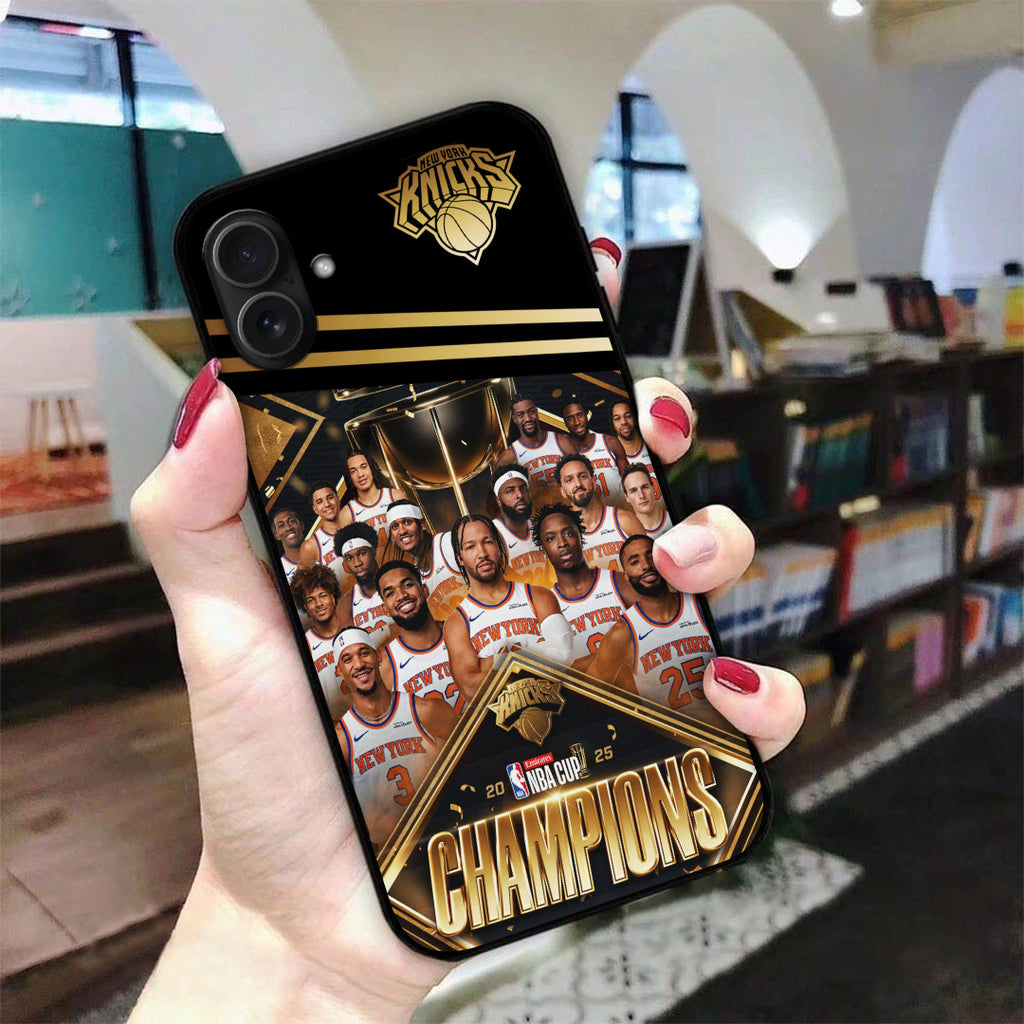 New York Knicks 2025 NBA Champions Phone Case – TANTN19455