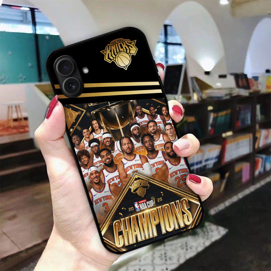 New York Knicks 2025 NBA Champions Phone Case – TANTN19455
