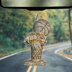 New York Knicks 2026 NBA Finals Champions Custom shape 2-sided Acrylic Car Ornament – HOATT18961