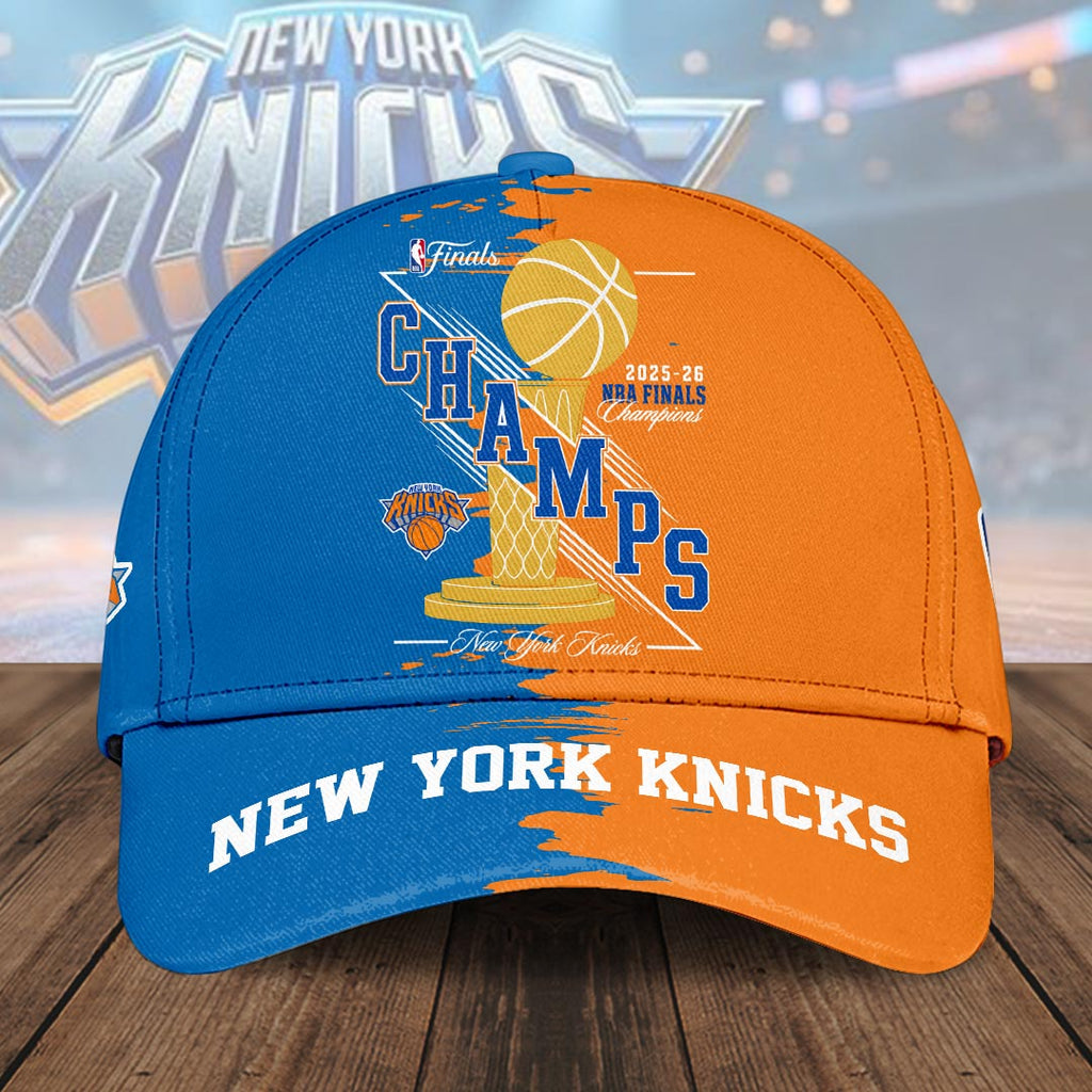 New York Knicks 2026 NBA Finals Champions Classic Cap – HOATT18893