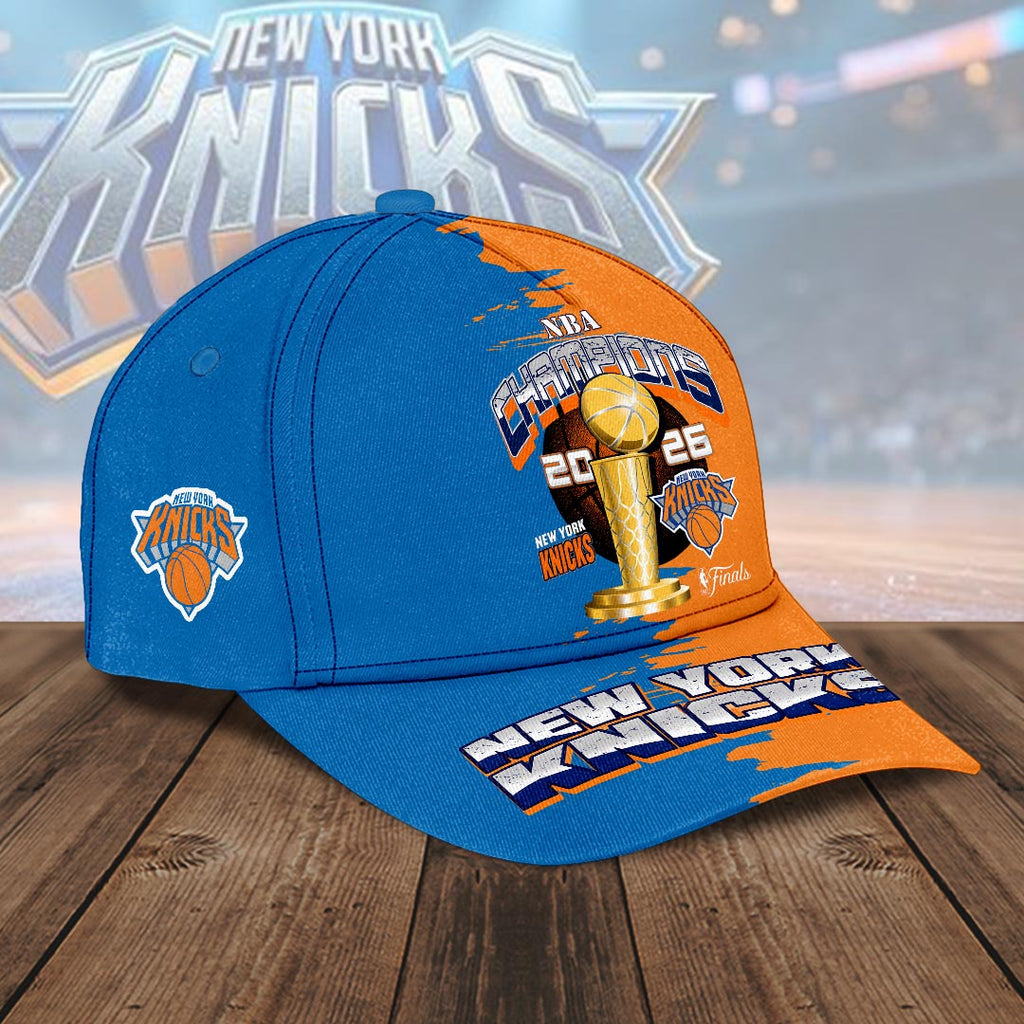 New York Knicks 2026 NBA Finals Champions Classic Cap – HOATT19502