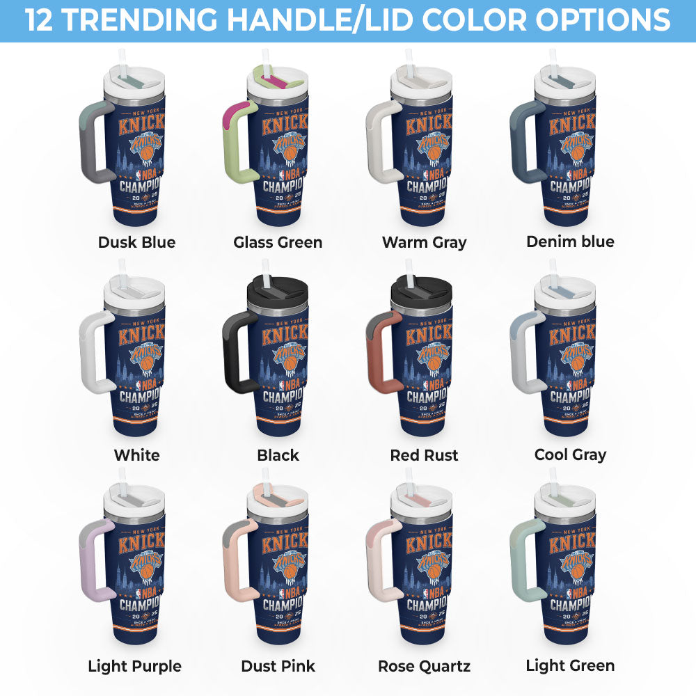 New York Knicks NBA Finals Champions 2026 40oz Tumbler – TANTN23798