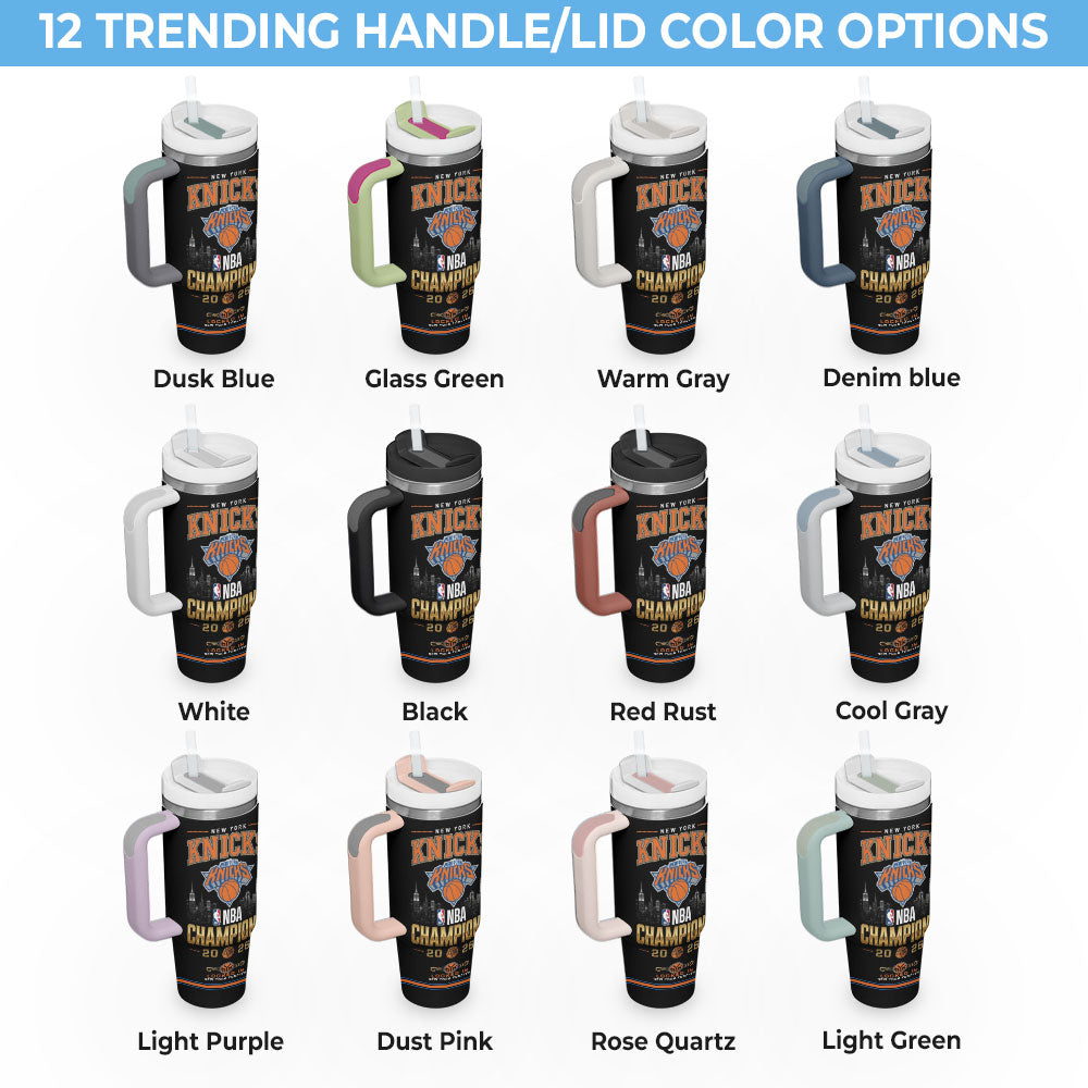 New York Knicks NBA Finals Champions 2026 40oz Tumbler – TANTN23799
