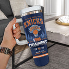 New York Knicks NBA Finals Champions 2026 40oz Tumbler – TANTN23798