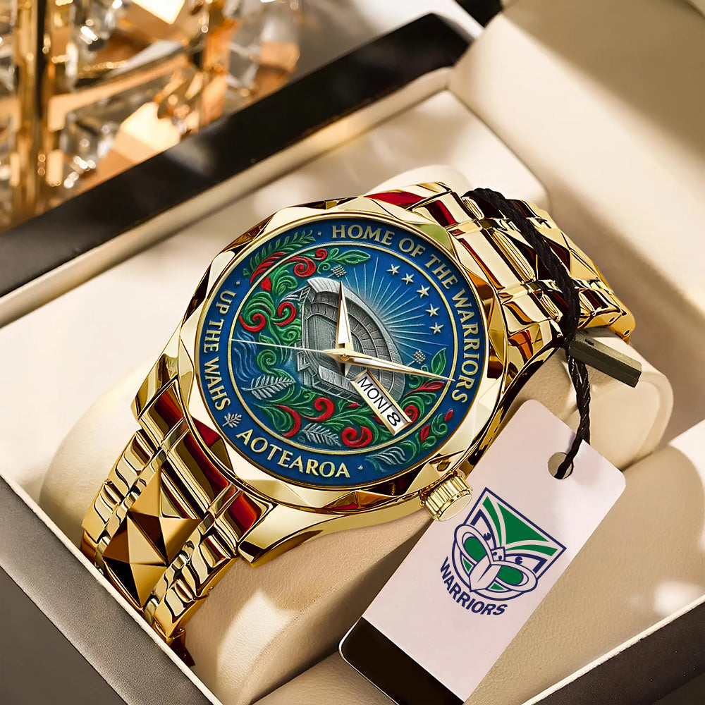 New Zealand Warriors 30th Anniversary Alloy Luxury Quartz Watch – TANTN17877