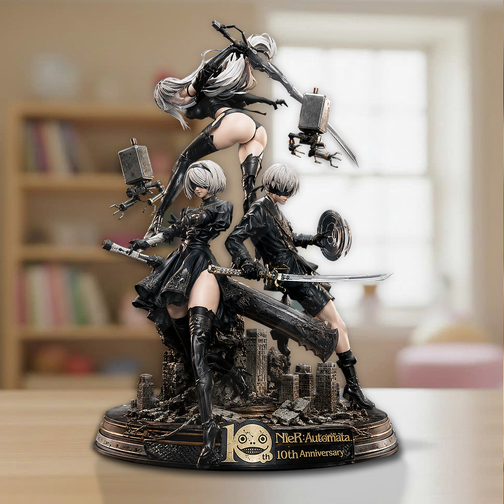 Nier: Automata 10th Anniversary Custom Shape Acrylic Plaque – GNE7442
