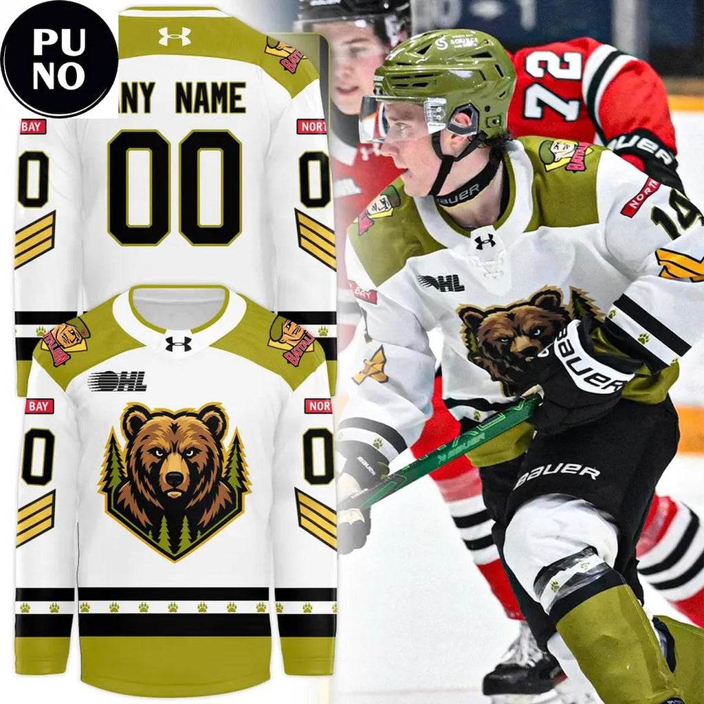 North Bay Battalion x Indigenous Youth Day 2026 Personalized Hockey Jersey