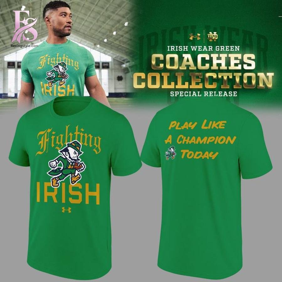 Notre Dame Fighting Irish A Play Like A Champion 2026 Shirt