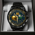 Notre Dame Fighting Irish Football 138th Anniversary 2025 Black Stainless Steel Watch – TANTN16197