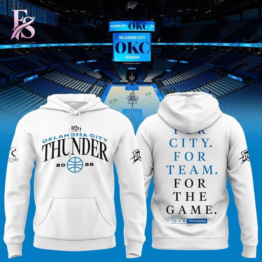 OKC Thunder Blue 2026 NBA Playoffs Game 2 T-shirt