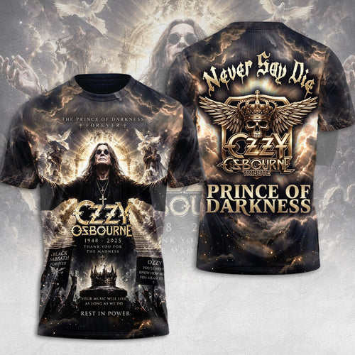 Ozzy Osbourne 3D Apparel – TMTHU6713