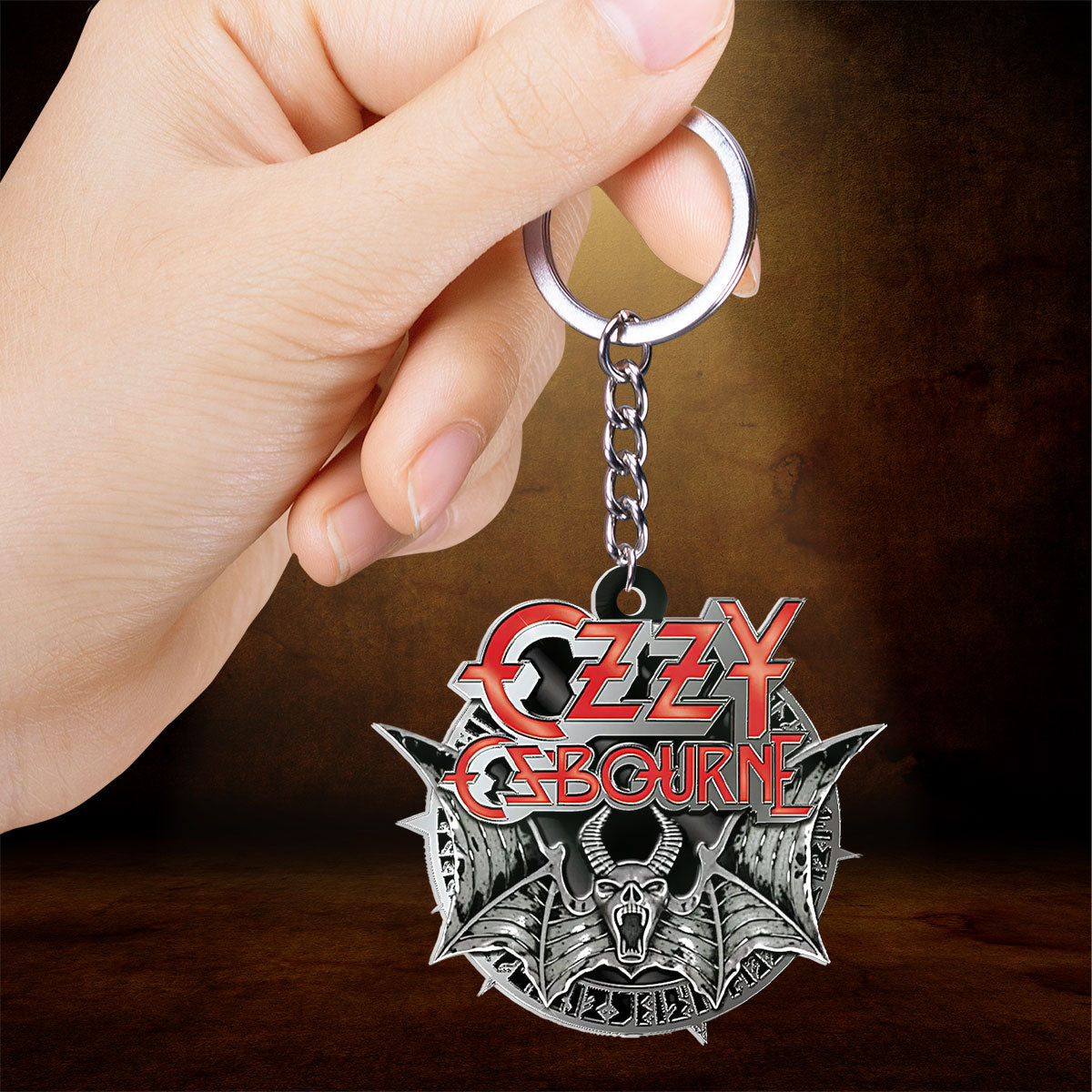 Ozzy Osbourne Custom Shape 2-sided Keychain – TMTHU 400