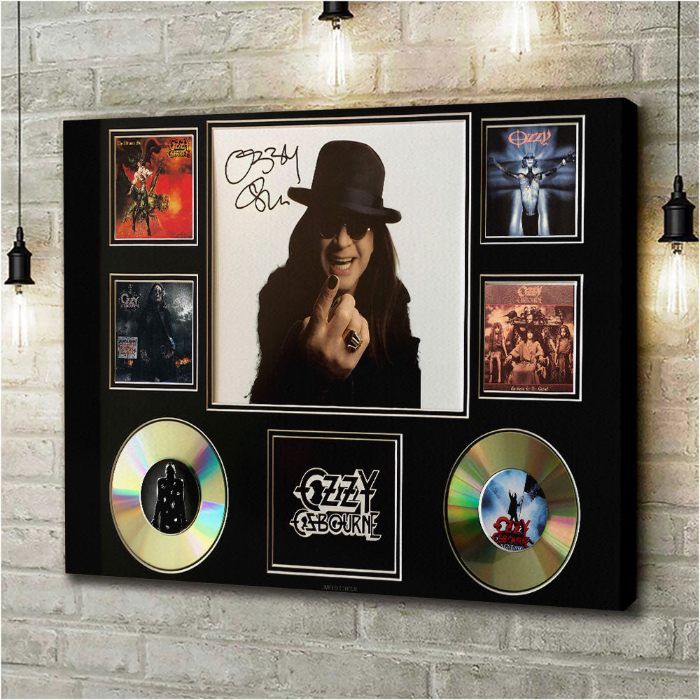 Ozzy Osbourne Rectangle Canvas With Inner Frame – TMTHU1017