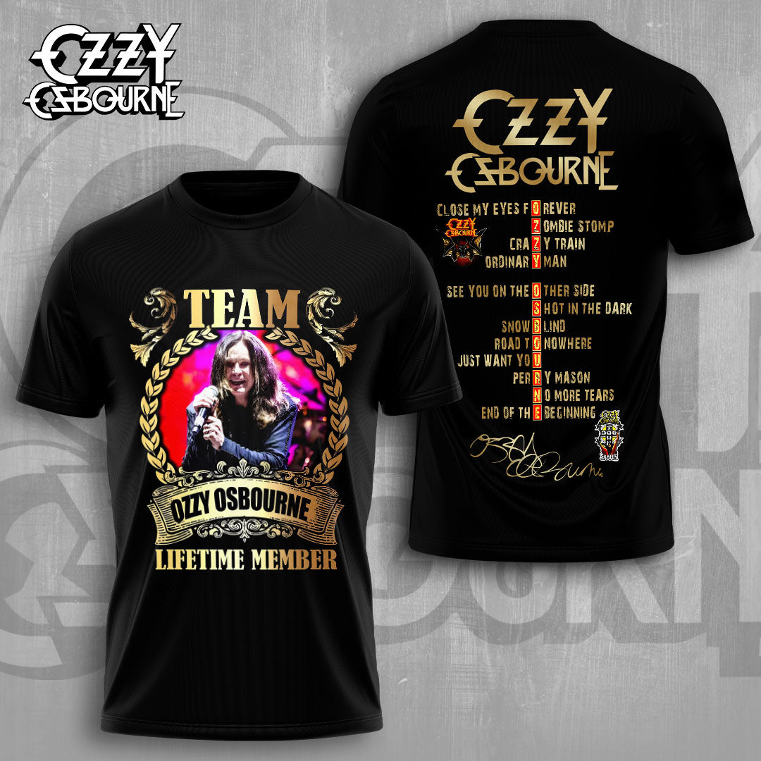 Ozzy Osbourne 3D Apparel – TMTHU 133