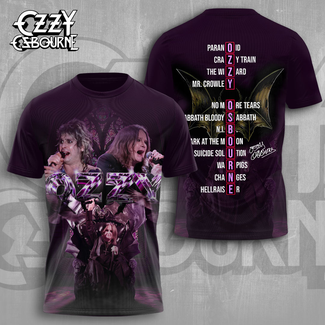 Ozzy Osbourne 3D Apparel – TMTHU 141