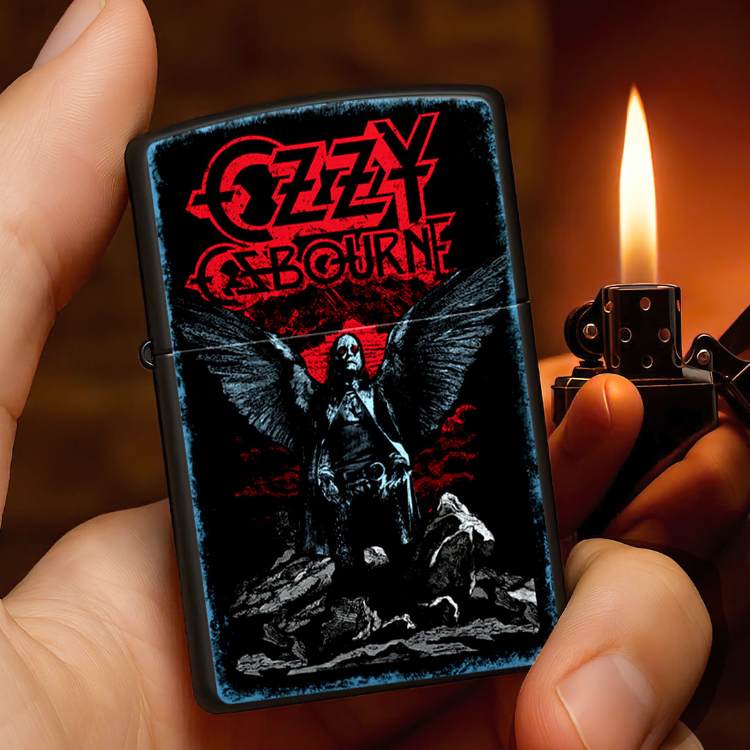 Ozzy Osbourne Zippo Lighter Case (No Insert) – TMTHU1032
