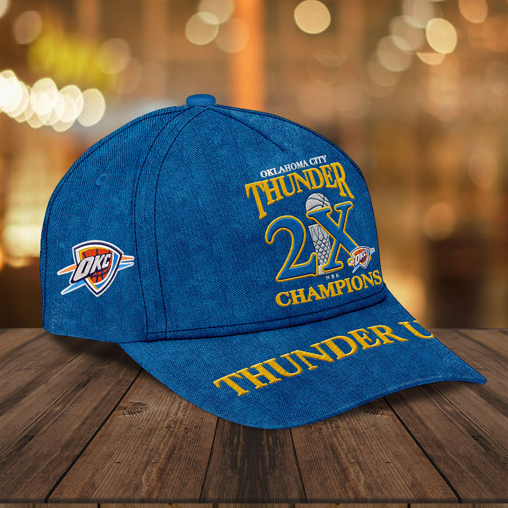Oklahoma City Thunder 2025 NBA Champions Classic Cap – HOATT 11928